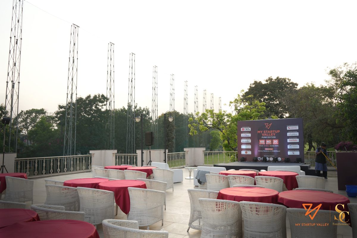 MyStartupValley venue setup, Poona Golf Club