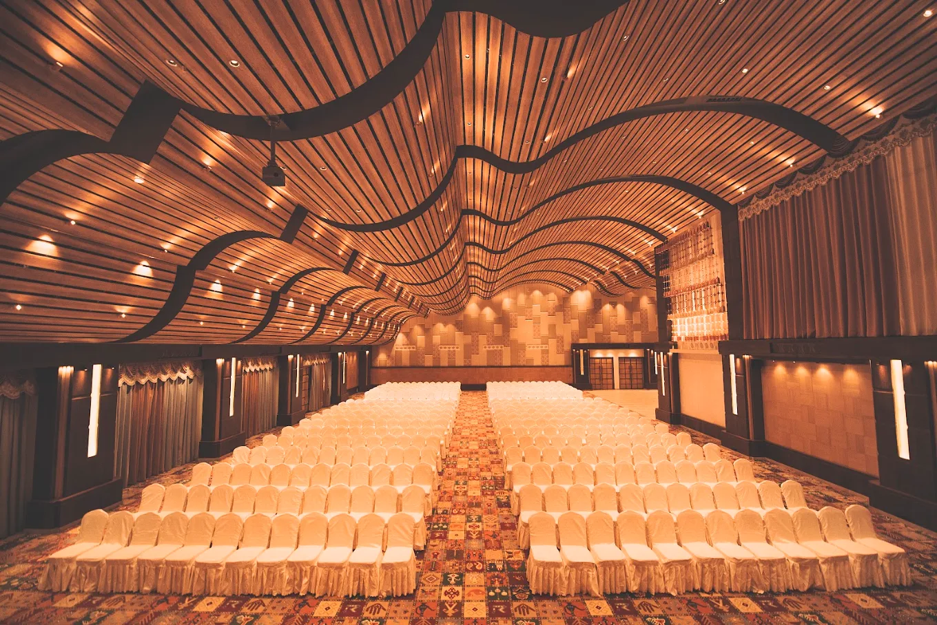 Marigold Banquets, Pune - the grand hall hosting MSV 2.0